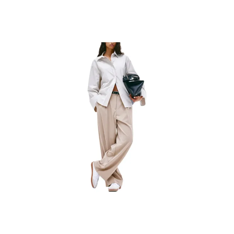 H&M Suit Trousers Women's Beige-1