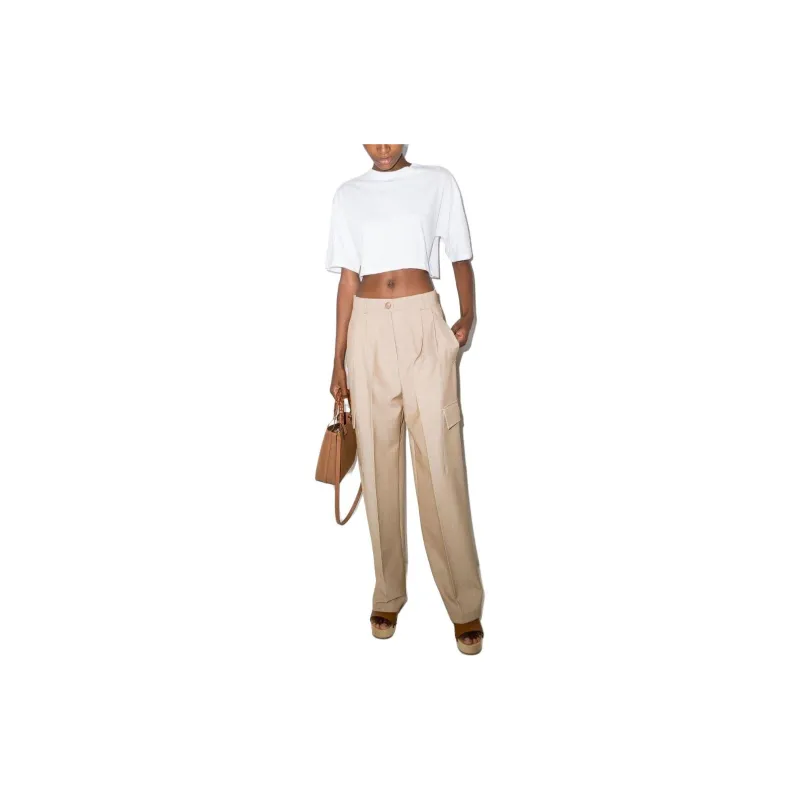 THE FRANKIE SHOP Casual Pants Women's Beige-1
