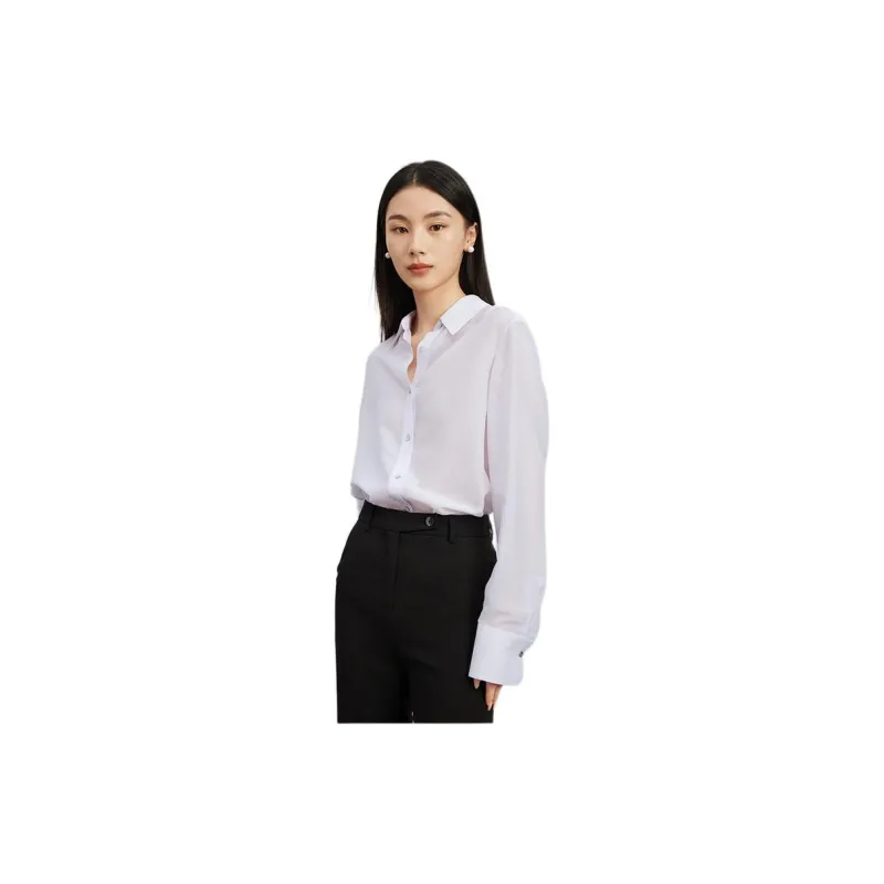 TKY SHOP Shirt Women's Light Purple-3