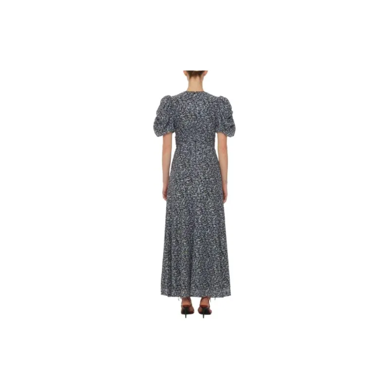 Rotate Puff Sleeve Sequin Dress-2