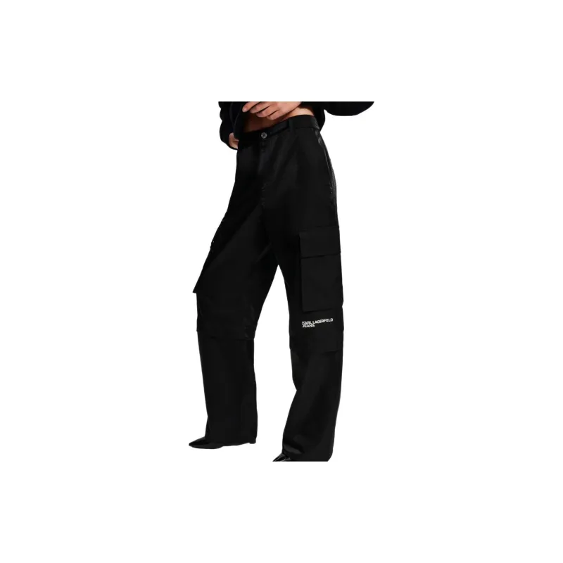 KARL LAGERFELD / Karl Lagerfeld Jeans Straight leg Cargo Trousers-4