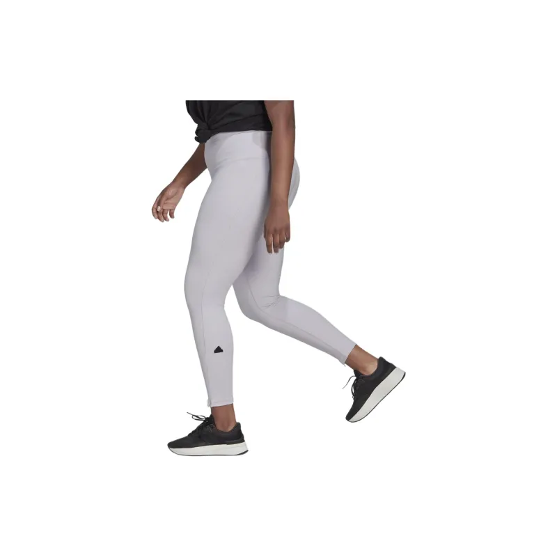 Adidas LEGGINGS PLUS SIZE Athletic Trousers Women's Silver Dawn-2