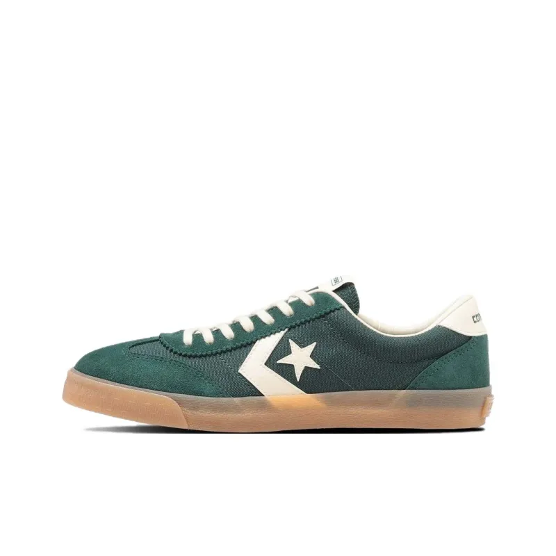 Converse Anti Slip Wear Resistant Low Top Skateboard Shoes Unisex Green-0
