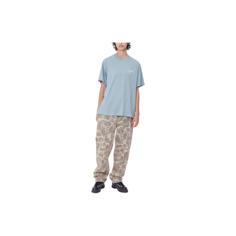 Carhartt WIP Raglan Sleeve T Shirt Women's Sky Blue-2