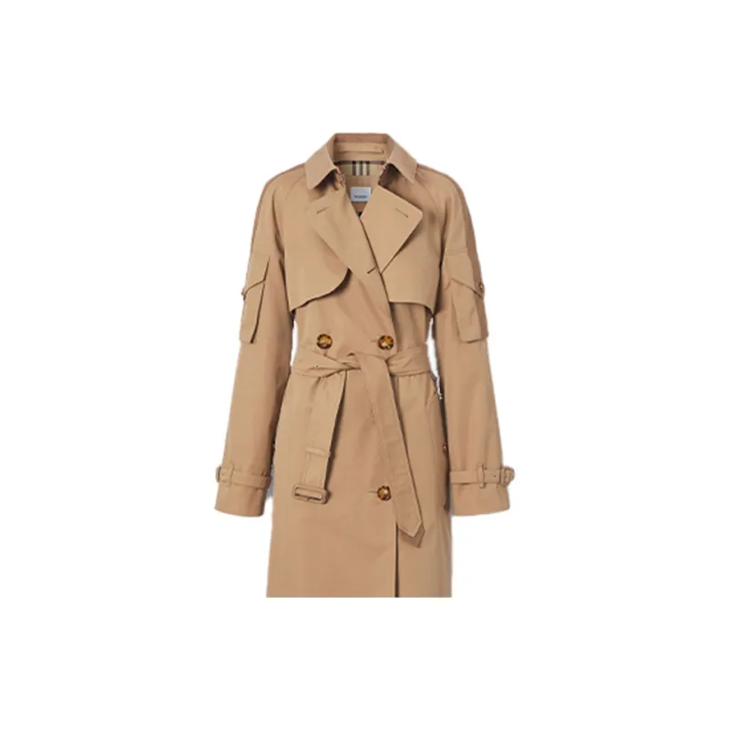 Burberry Trench Coat Women's Camel-3