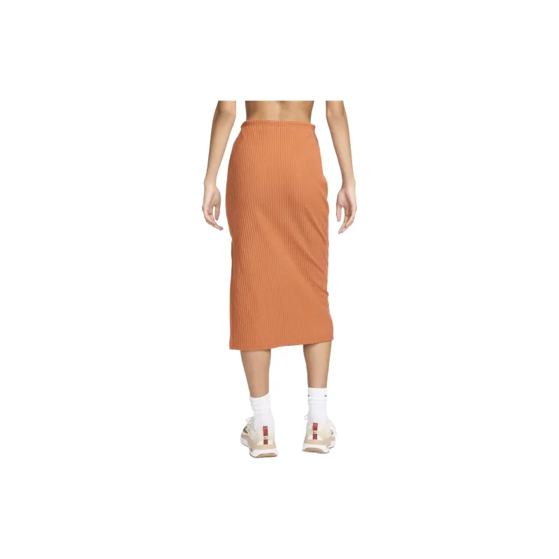 Nike Sportswear Chill Rib Women's Slim Midi Skirt-2