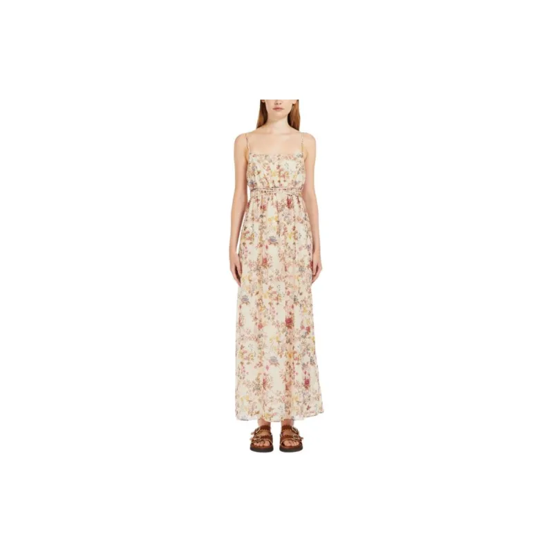 WEEKEND MaxMara All Over Floral Printed Sleeveless Dress-1