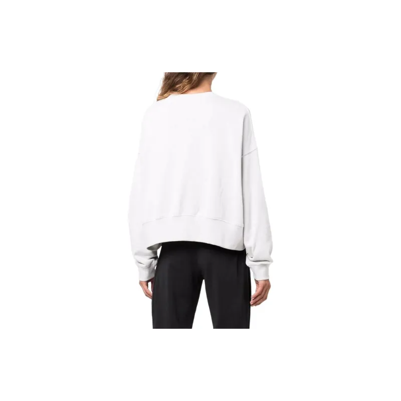 Nike Women's Sportswear Collection Essential Oversized Fleece Crewneck Platinum Tint/White-2