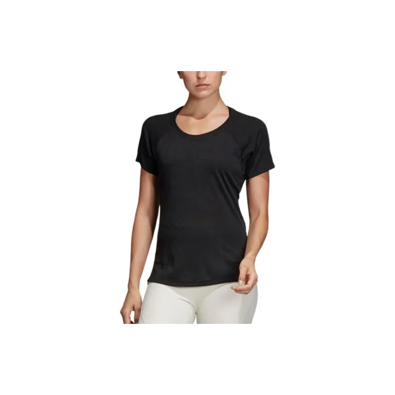 adidas Women's Aeroknit Tee Black-2