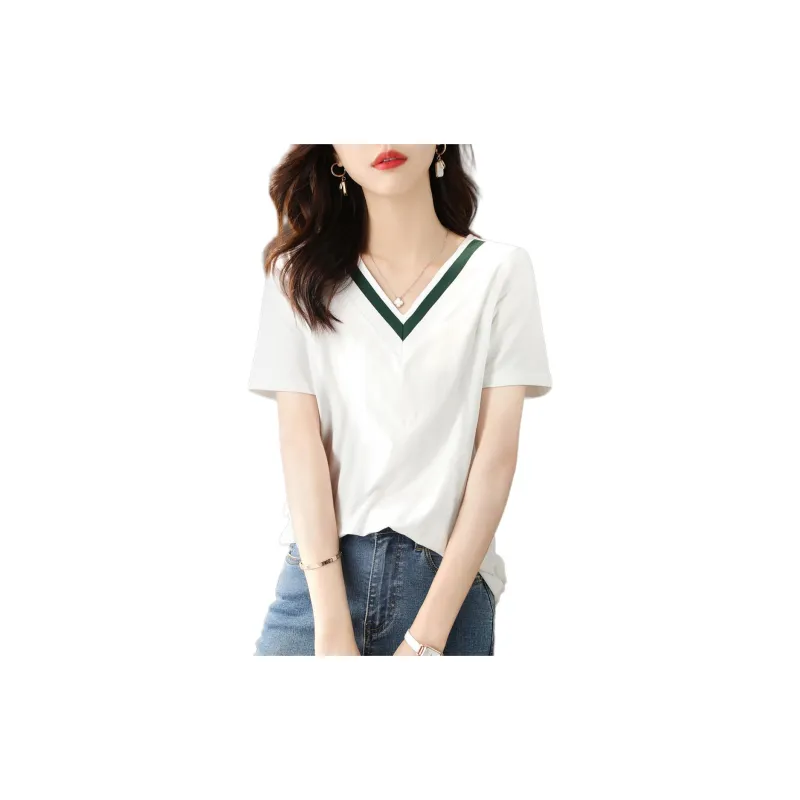 XWI T Shirts Women's White-3