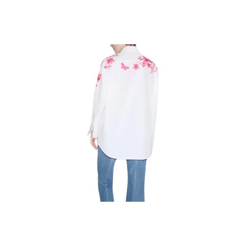 GUCCI Floral Printed Poplin Shirt-5