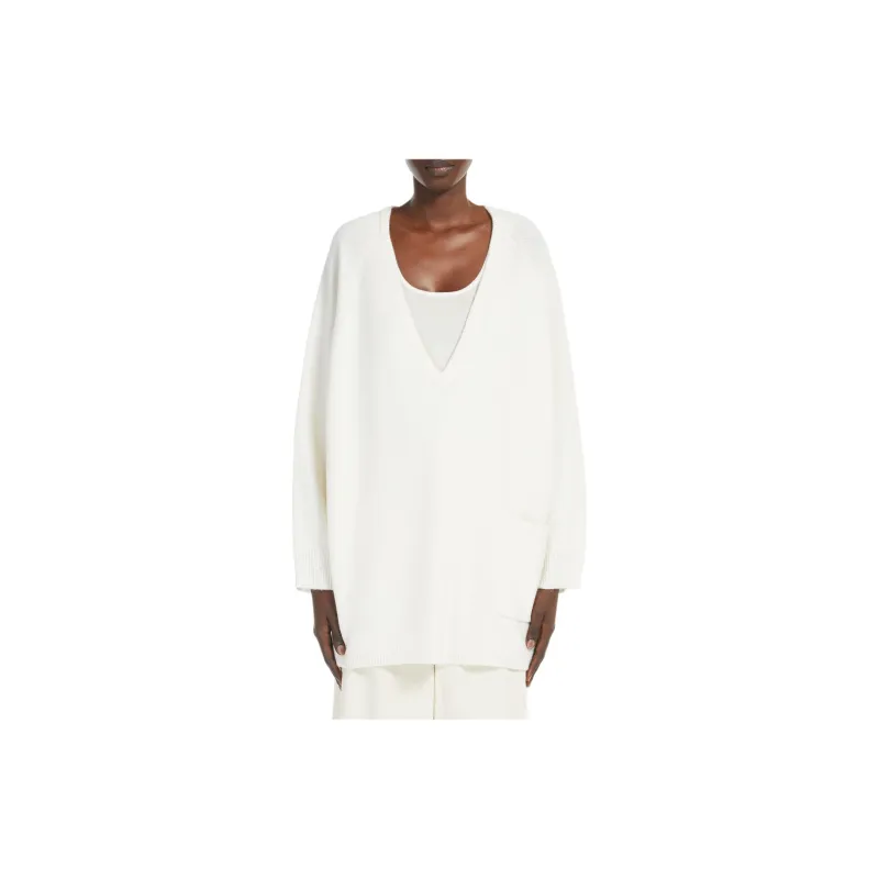 MaxMara Sweaters Women's White-1
