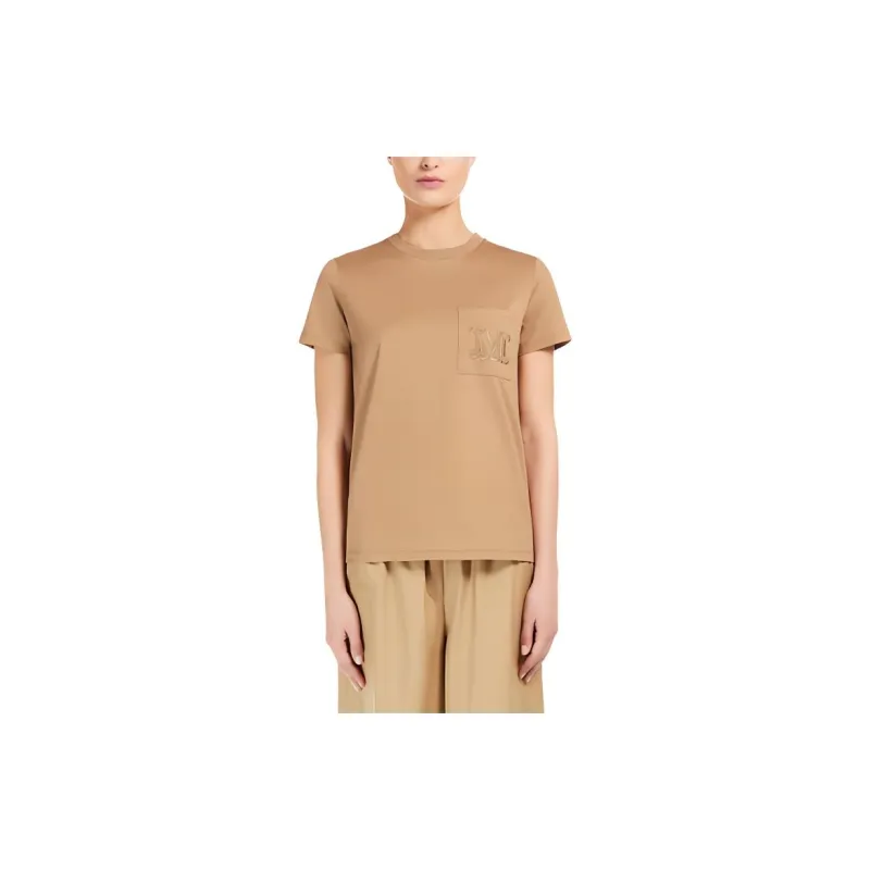 MaxMara T Shirts Women's Beige-2