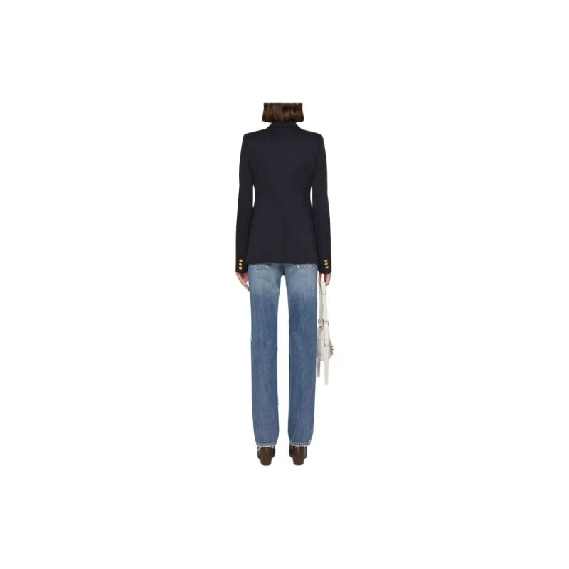Givenchy Straight-Leg Distressed Jeans-3