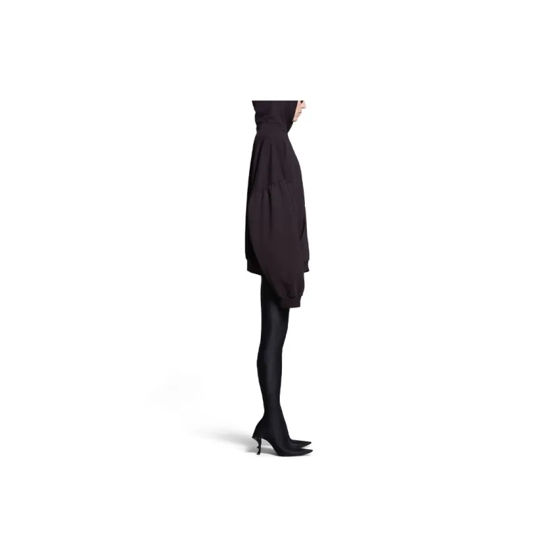 Balenciaga Sweatshirt Loose Fit Style Women's Black-4