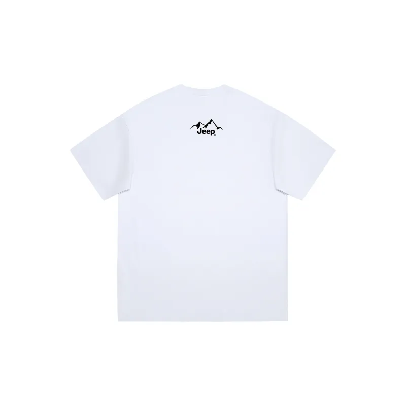 Jeep Garden Mori T-Shirt Unisex White-1
