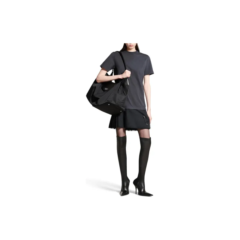 Balenciaga Layered Destroyed T Shirt Dress-2