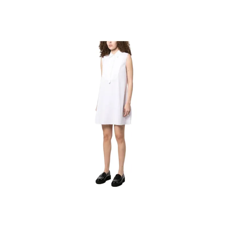 THEORY Sleeveless Dresses Women's White-2