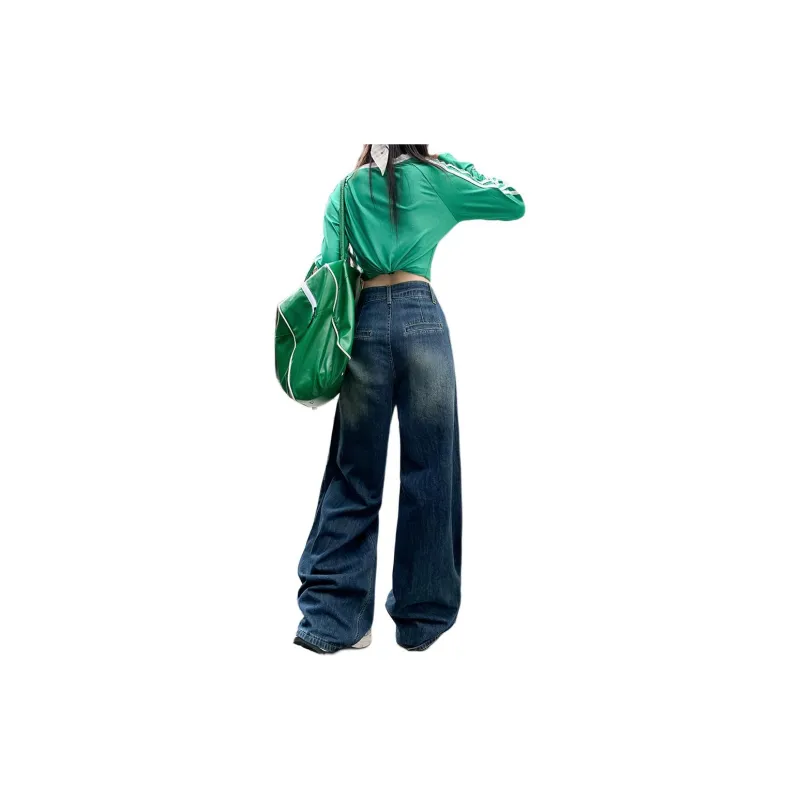 Kazakhstan Jeans Women's Vintage Blue-0