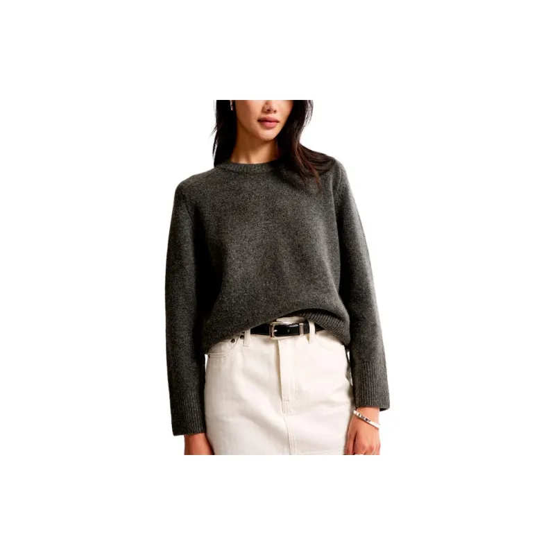 Abercrombie＆Fitch Sweaters Women's Dark Gray-1