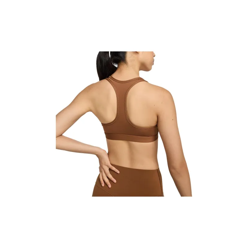 Nike Swoosh KYOKA Sports Underwear Women's Light British Brown/White-1