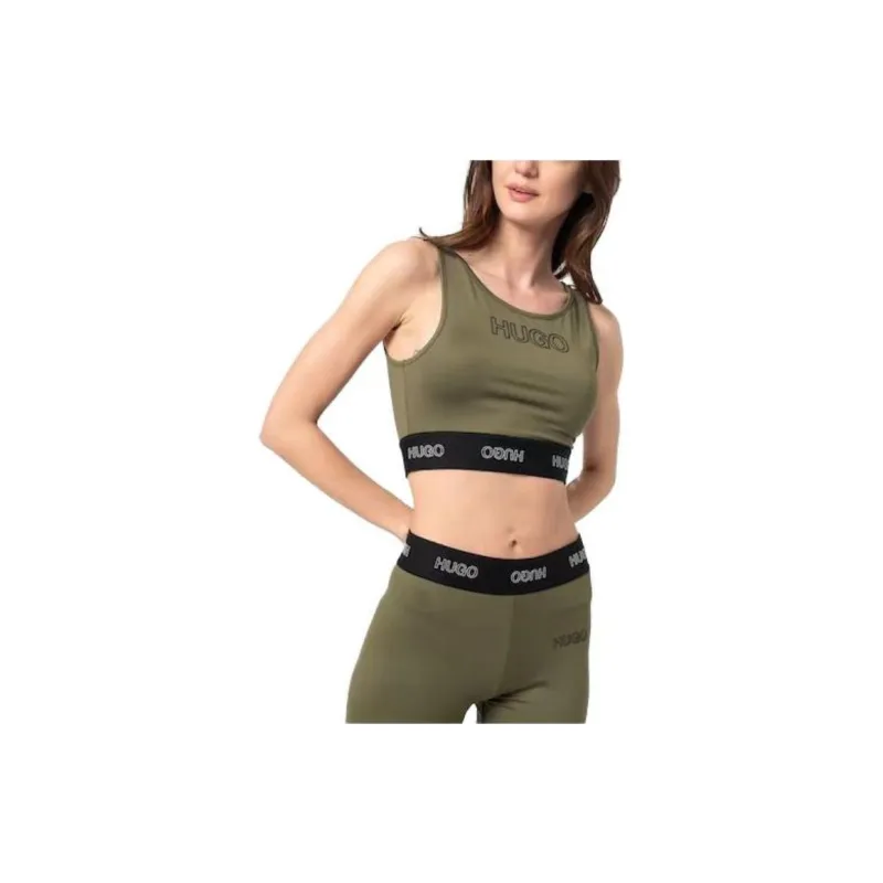 HUGO BOSS Sport Vests Women's Army Green-6