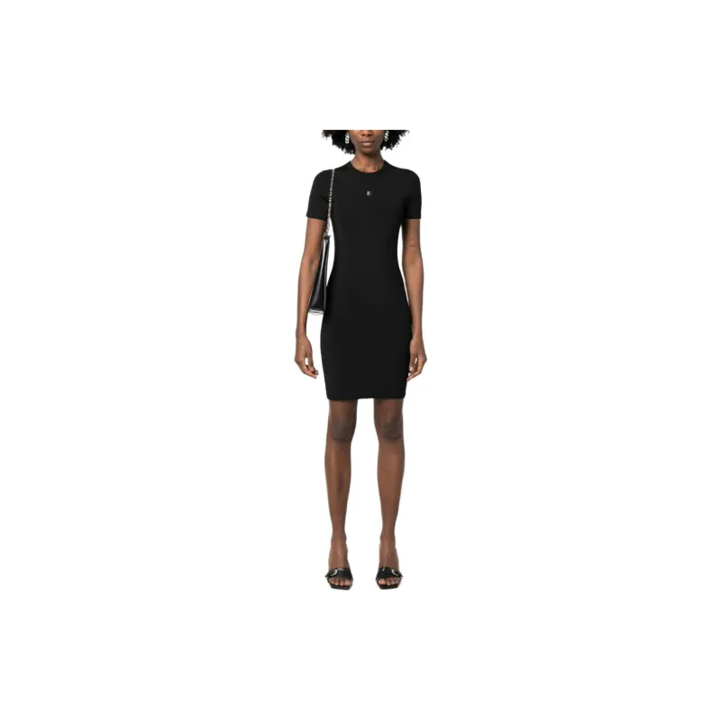 Givenchy 4G Plaque Knitted Dress-5