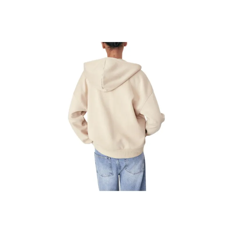 H&M Sweatshirt Women's Light Beige/Jane's Addiction-1