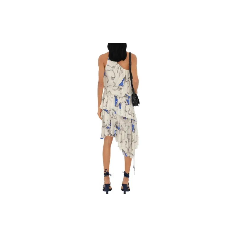 Burberry SS24 Sleeveless Dress Women's Blue-3