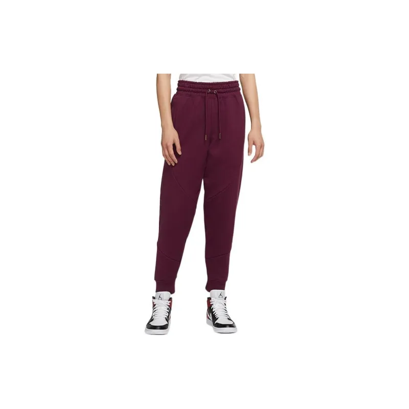 Jordan Sports Pants Women's Burgundy-4