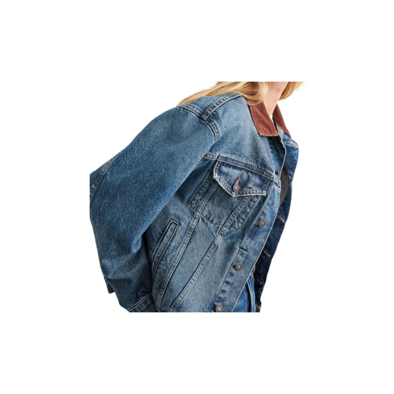 NILI LOTAN Brooklyn Denim Jacket-5