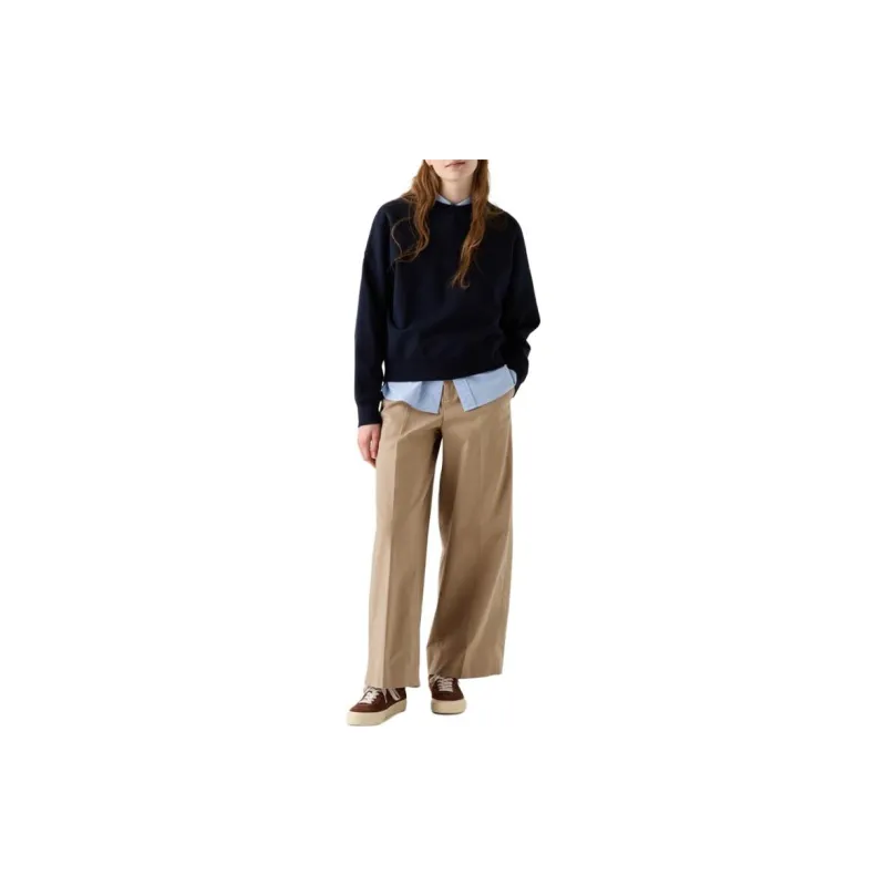 UNIQLO Casual Pants Women's Dark Beige-2