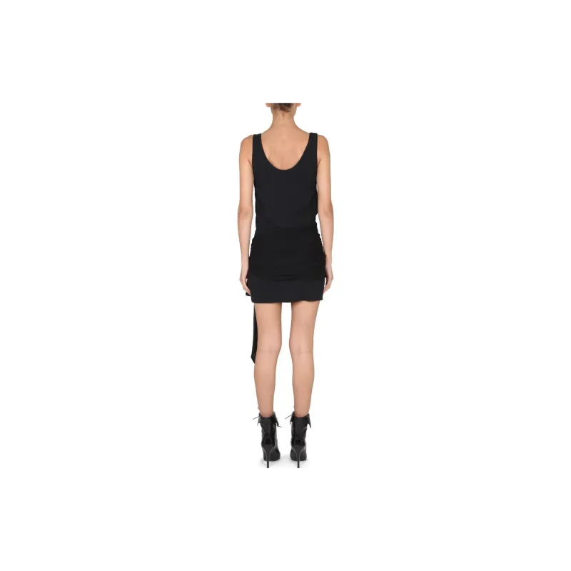 PHILOSOPHY DI LORENZO SERAFINI Draped Sleeveless Mini Dress-3