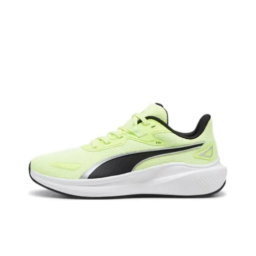 PUMA Skyrocket Running Shoes Unisex Low-Top Soda Apple - PUMA Black