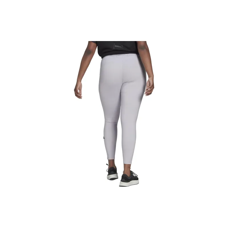 Adidas LEGGINGS PLUS SIZE Athletic Trousers Women's Silver Dawn-4