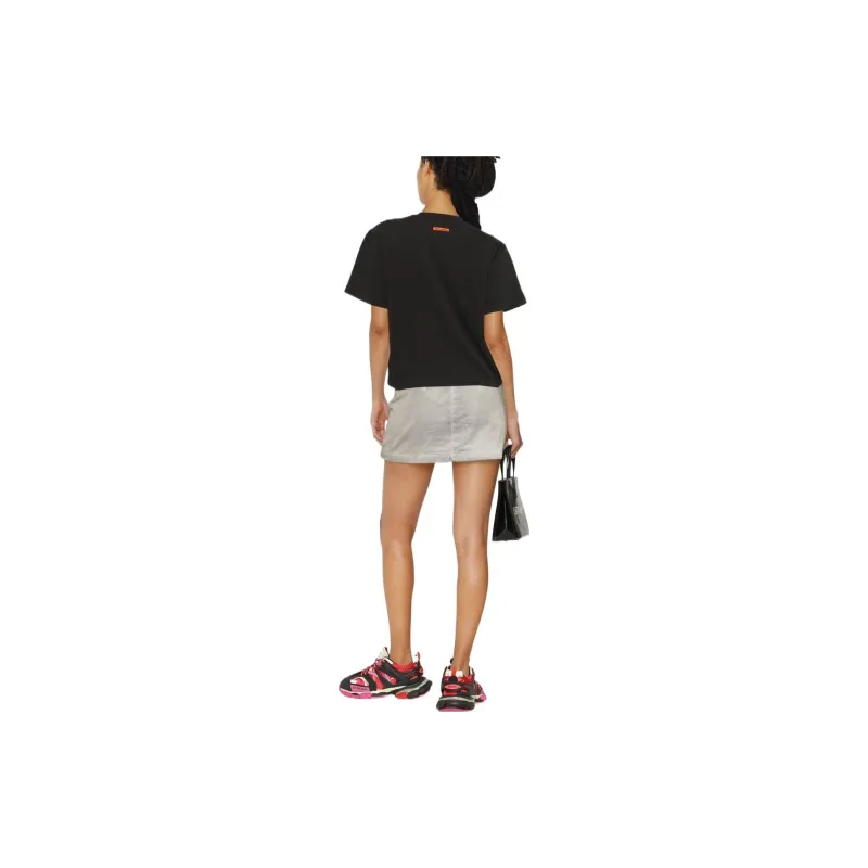 HERON PRESTON Nf Ctnmb Ss Women'ss Tee Black/White-1