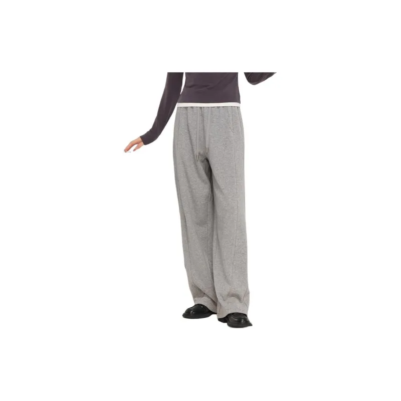 ZIHAN Casual Pants Women's Heather Gray-1