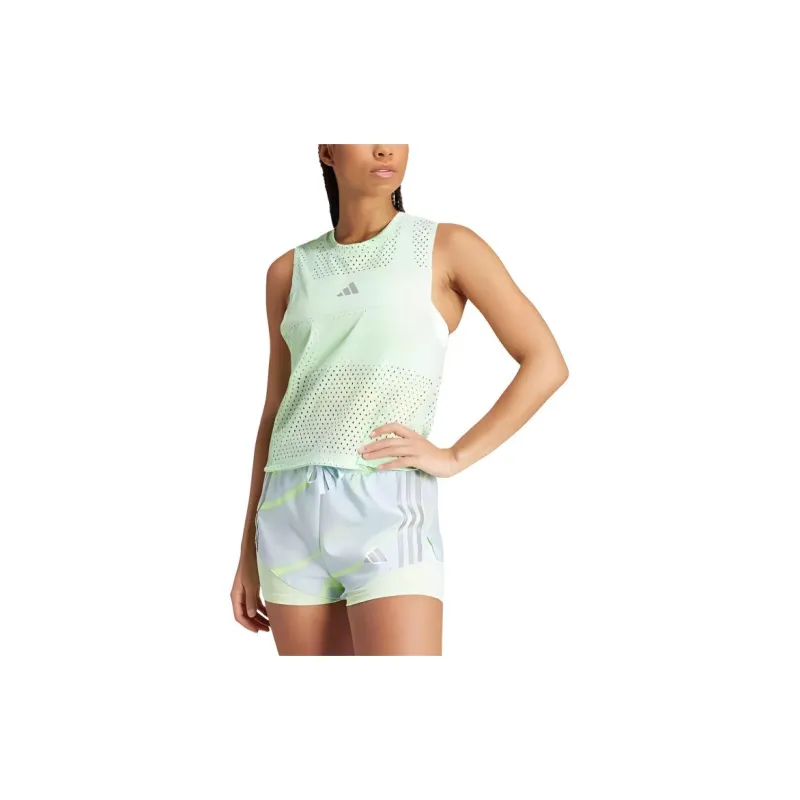 Adidas Tank Tops Women's Light Green-1
