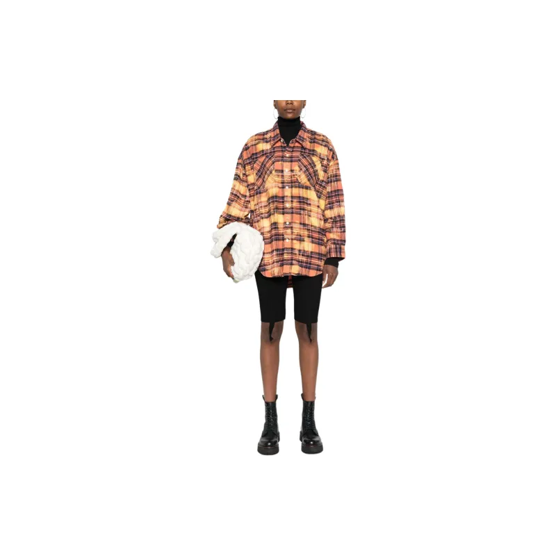 R13 Checked Shirt-1
