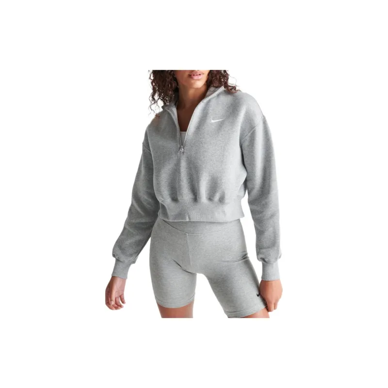 Nike Sportswear Phoenix Fleece Women's 1/4 Zip Cropped Sweatshirt-3