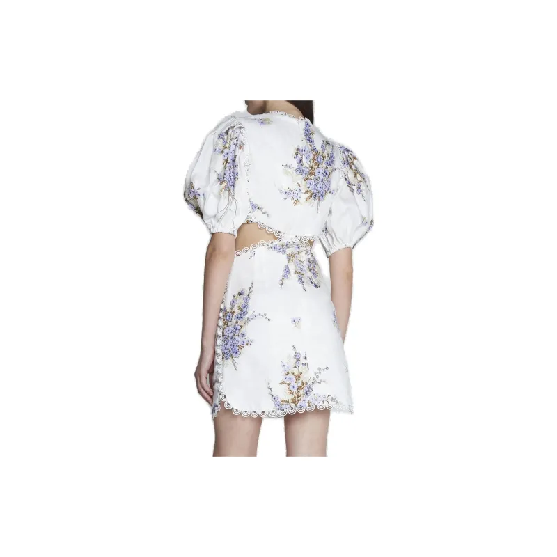 Zimmermann Short-Sleeved Dresses Women's White-2