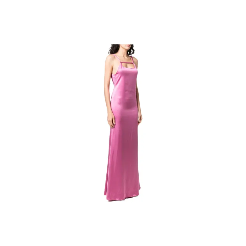 Jacquemus Sleeveless Dresses Women's Pink-3