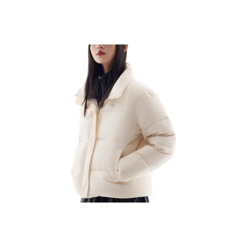 Anta Down Jacket Women's Vanilla Ecru-1