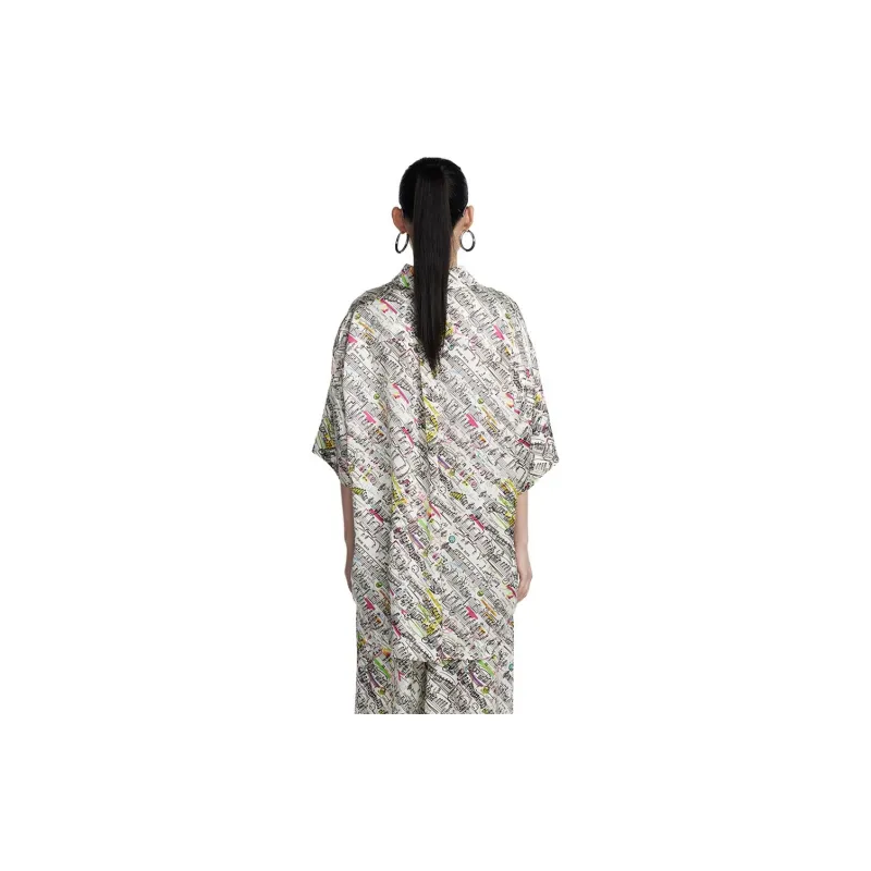 UOOYAA Rock Poets Series Shirts Women's Multicolor-2