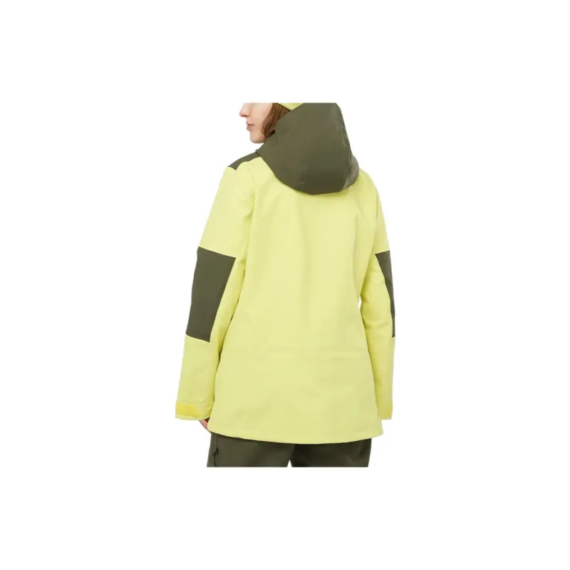 SALOMON Jackets & Coats Women's Yellow-3