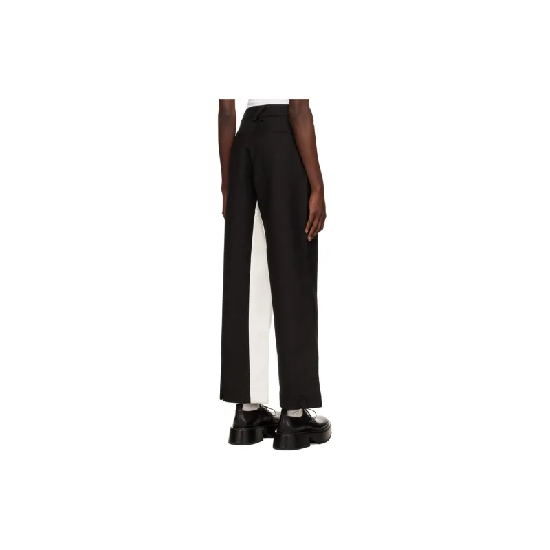 Fax Copy Express Casual Pants Women's Black/White-2