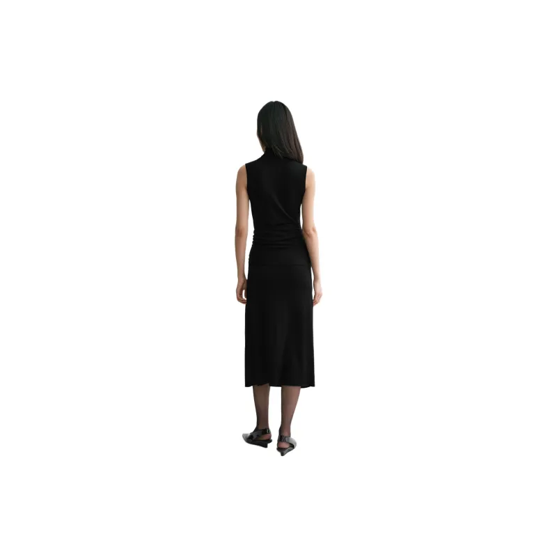 TOTEME Draped Midi Dress-3