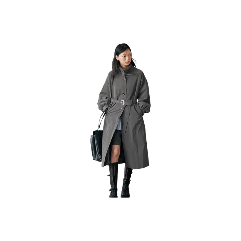 BLUEerror Trench Coats Women's-1