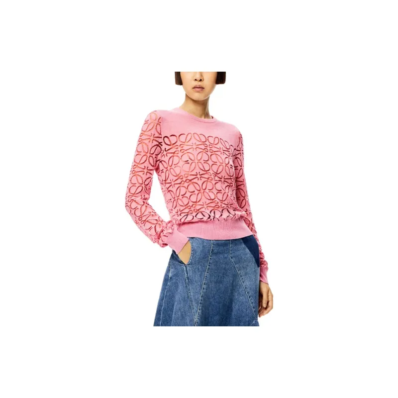 LOEWE SS22 Sweater Women's Pink-2