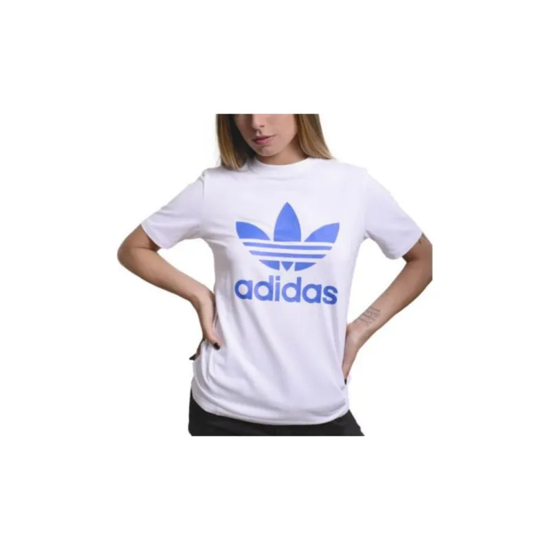 Adidas Originals Set in Sleeve T Shirt Women's White-6